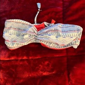 Pink victory secret bikini top reversible